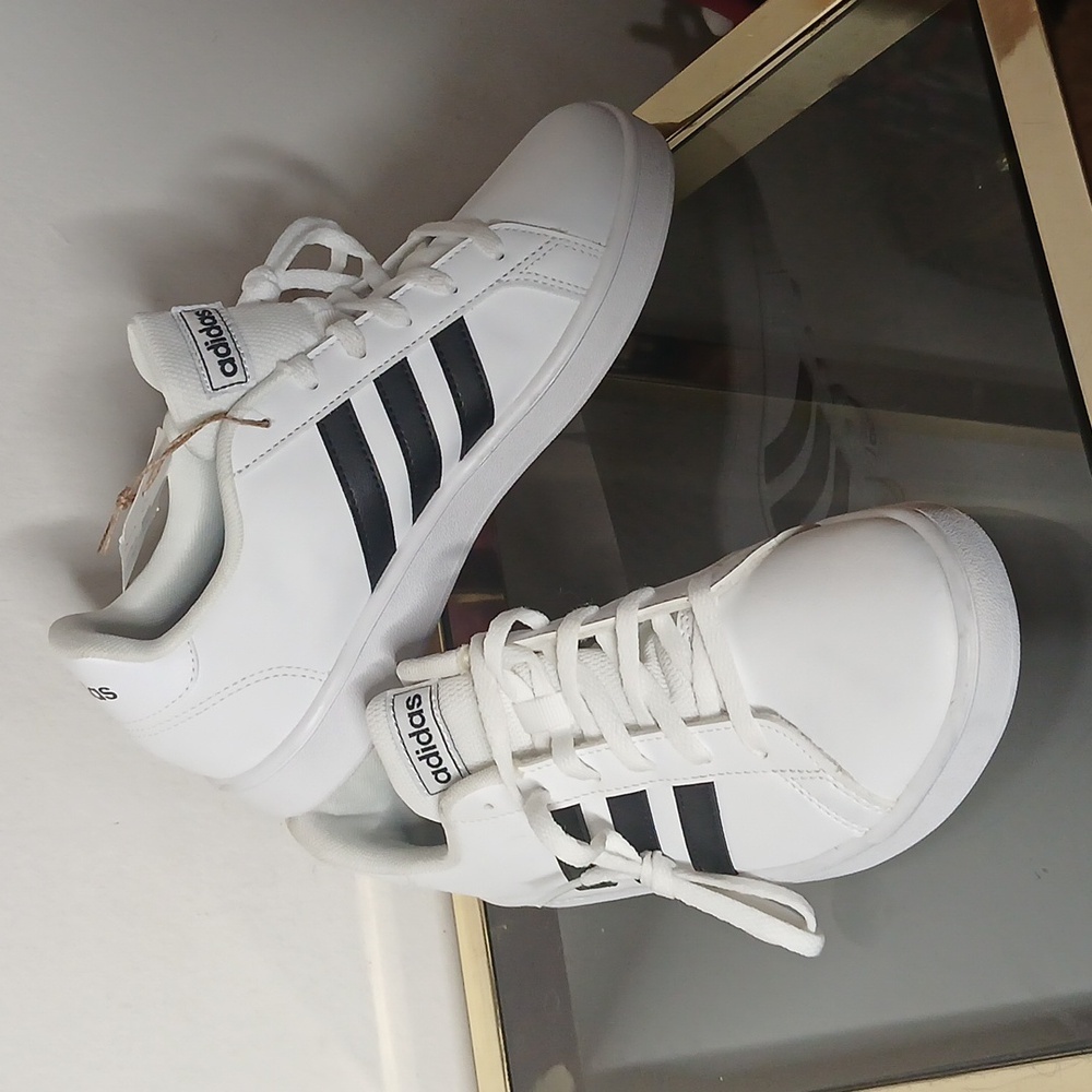 Adidas Grand Court 2.0 Tennis Shoes Size 5y Or Womens Size 7 Mens Size 5 - Picture 13 of 16